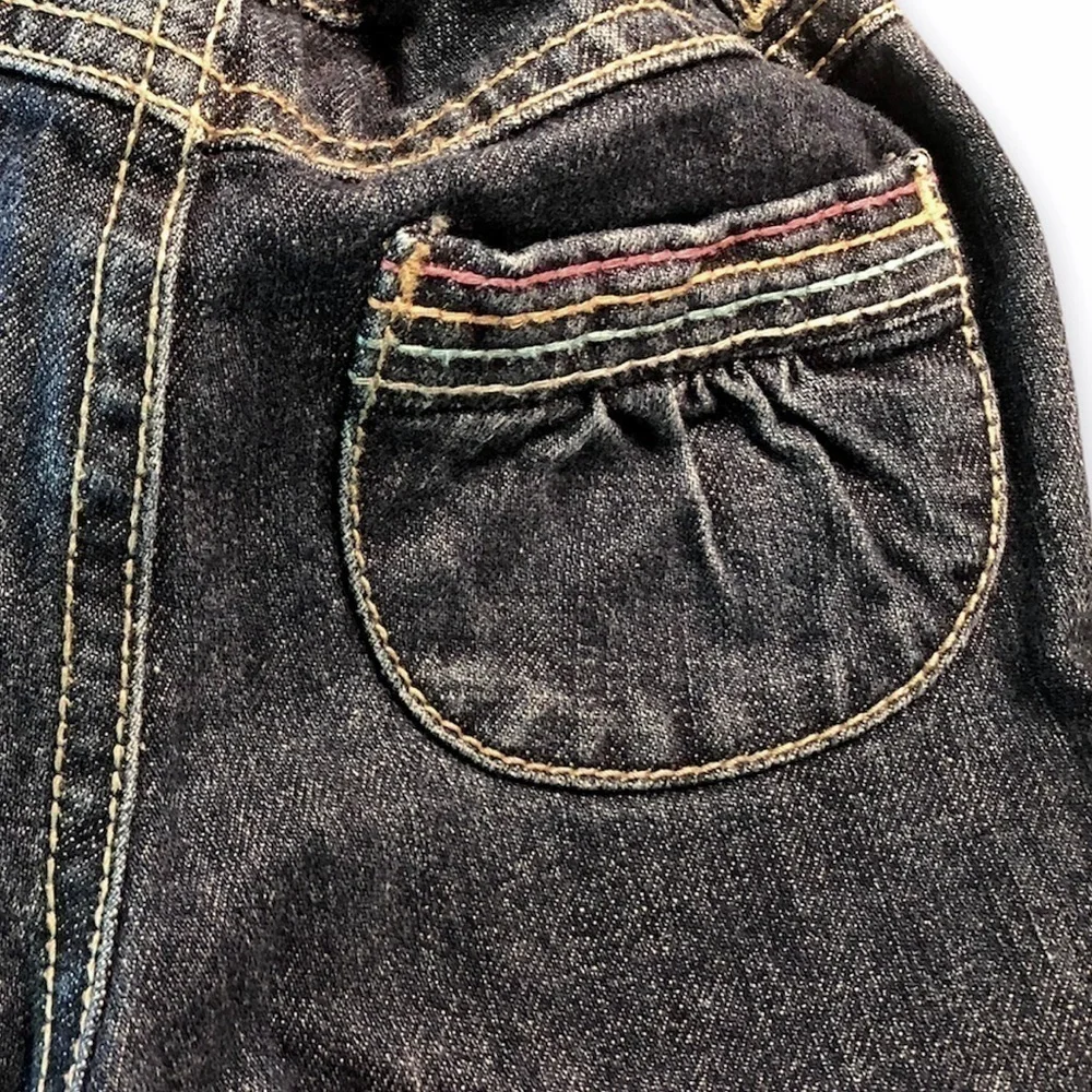 𝅺GYMBOREE Popsicle‎ Party Denim Capris 2T